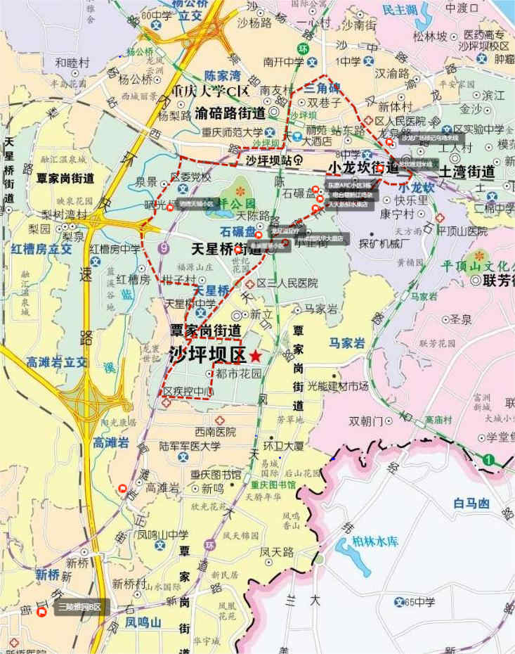 關(guān)于對(duì)沙坪壩東部城區(qū)實(shí)施臨時(shí)管控措施的通告 沙坪壩東部城區(qū)臨時(shí)管控措施